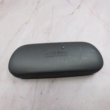 Silhouette Hard Shell Eyewear Case Matte Black Clamshell Glasses Protector