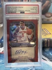 Obi Toppin 2021 Prizm Rookie Signatures Red Choice Auto Psa 10