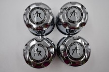 American Racing Chrome 5.15 Push Thru 8 Lug Wheel Center Caps Hub Cap 1515000s