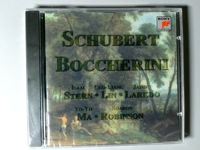 Schubert Boccherini CD 1996 Sony Classical Stern Lin Laredo Ma Robinson