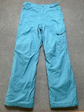 Columbia Youth XL 18/20 Insulated Snow Ski Pants Blue Outgrown Omni-Shield