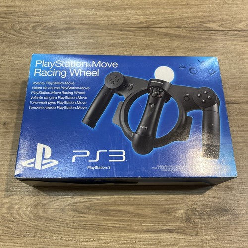Racing Wheel PlayStation Move Sony PS3 PlayStation 3 New - Picture 1 of 7