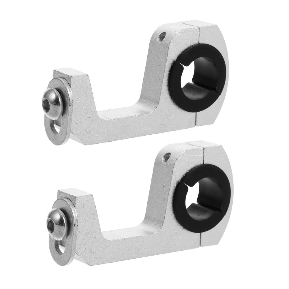  2 Pcs Motorcycle Handlebar Mount Accessories Bike Clamp Handguard Clamps