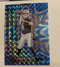 AIDAN OCONNELL 2024 Panini Mosaic BLUE REACTIVE  Prizm LAS VEGAS RAIDERS #113