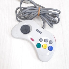 Japanese Sega Saturn White Console Bundle with 5 Games V. Fighter Sega Rally