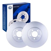 2X Hella Bremsscheiben 374Mm Vorne Passend FüR BMW 7 54230PRO