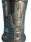 Vintage SKS Zinn 95% Pewter Cup Germany Landmarks Beer Stein Goblet! — photo 2