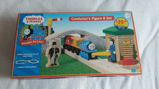 Thomas  Friends Wooden Railway Conductor's Figure 8 Set Open Box New Contents