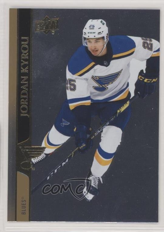 2020-21 Upper Deck Extended Silver Foil Jordan Kyrou #622 Hockey Card