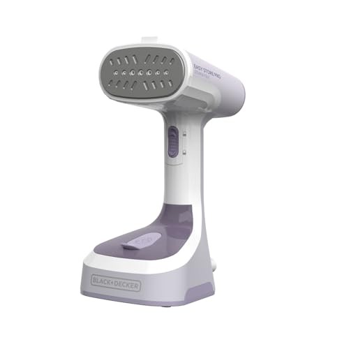 BLACK+DECKER Foldable Steamer White
