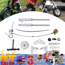 FRONT FORK SET W/ DISC BRAKE ASSEMBLY FOR HONDA Z50 MONKEY BIKE Z50 NEW