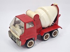 Vintage Large Red & White Tonka Cement Mixer