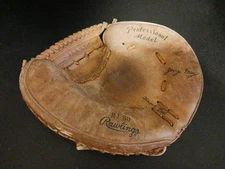 Vintage Rawlings RHT Professional Model MJ50 Jerry May Catchers Mitt Glove