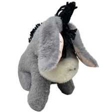 Vintage Eeyore Stuffed Animal Carnival Foam Plush Yarn Hair Felt Eyes 10 in