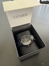 Citizen Eco Drive E111-S108683 Men's Watch Green Black Dial Stainless Steel 42