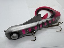 15” Musky Innovations Pounder Pink Silver Criminal Rubber Jerkbait Musky Lure