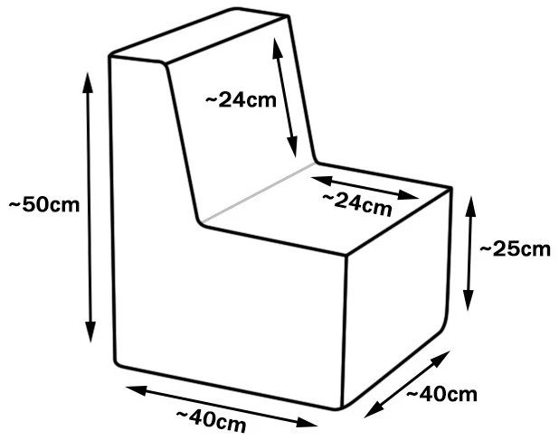 Meubles, Chambre D'Enfants, Éco-cuir matelassé: 2xfauteuil Pour enfants, Repos - Photo 2/2