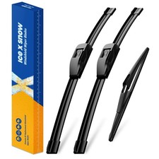 3 Wipers 221412 Windshield Wiper Blades For Nissan Juke 2017-11 Automative. 3 Wipers 221412 Windshield Wiper Blades For Nissan Juke 2017-11 Automative.