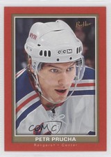 2005-06 Upper Deck Bee Hive Red Petr Prucha #136 0a4