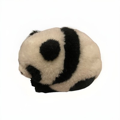 Plüschtier Panda rund ''Loaf'' Kawaii Stil - weich und anziehbar - ca. 15 cm