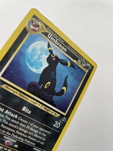 Umbreon Neo Discovery Holo Pokemon Card