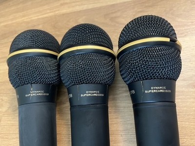 Electro Voice EV N/D 357B supercardoid microphone - Brand new grips! (I have 3!)