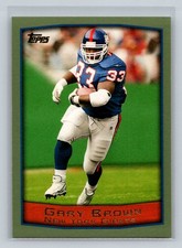 Gary Brown 1999 Topps #196 New York Giants