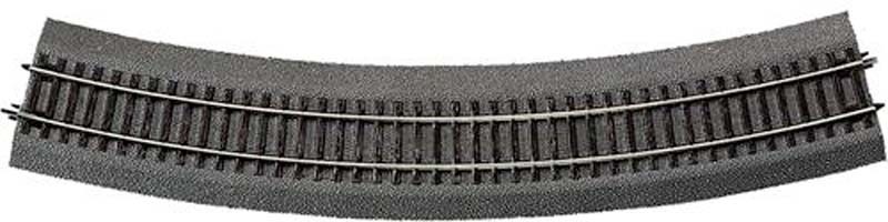 Rocoline Ballasted Curved Track Radius 6 30 Degree 604.4mm HO Gauge RC42526