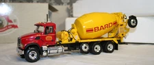 First Gear 1/34th Mack Granite w Bridgemaster Mixer - Bard Concrete - #19-3676