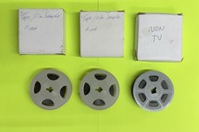 lot of 3 - Misc Open 8mm Film Reels