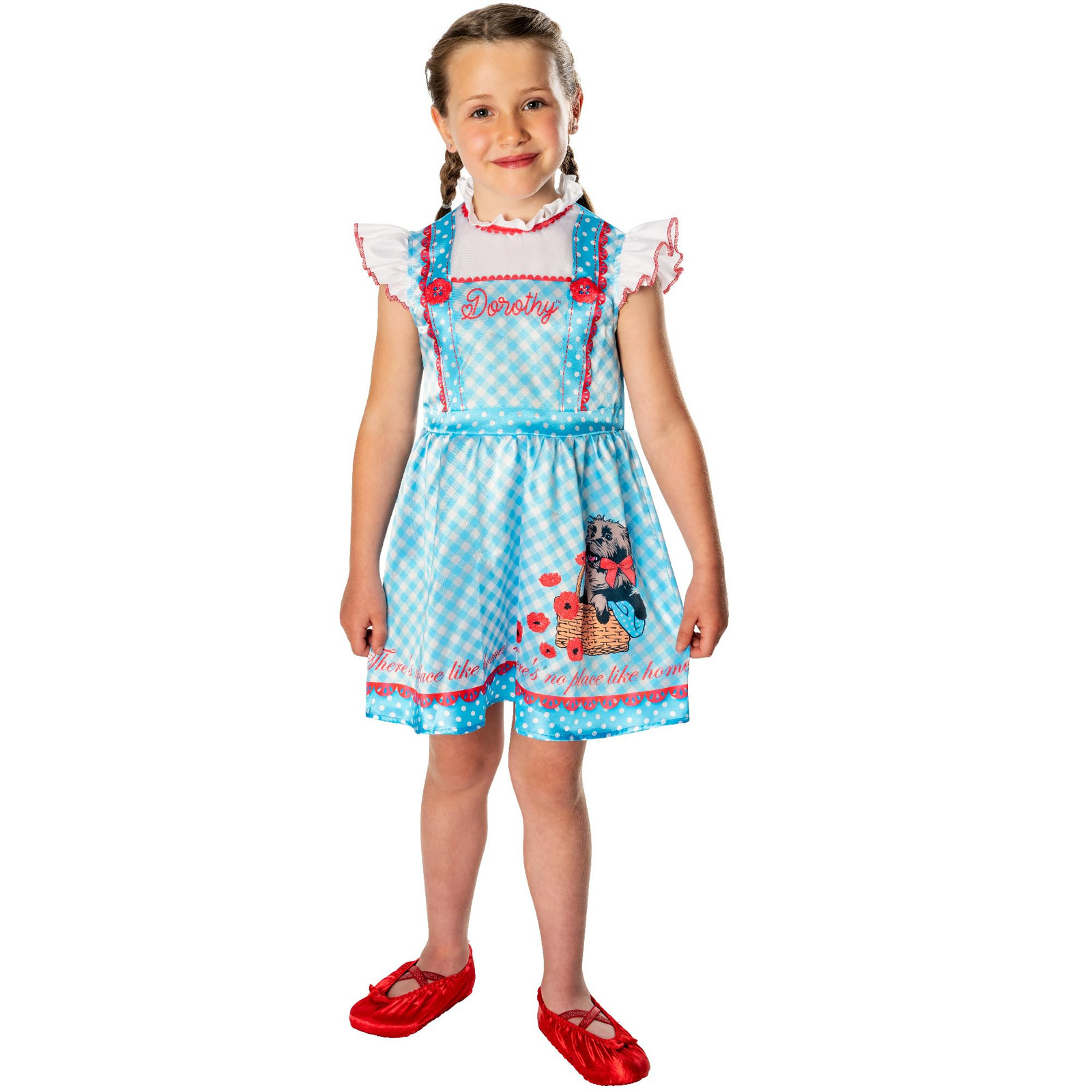 WOZ - DOROTHY - FANCY DRESS COSTUME (SIZE: S) Unisex Costumes NUOVO