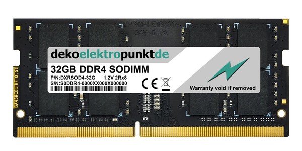 32GB Ram Speicher Passend FüR Acer Conceptd 3 Ezel CC315-73G-78TS-image