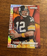 2014 Panini Prizm Terry Bradshaw NFL Shield /75