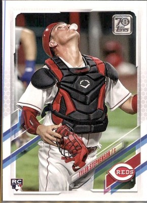 #153a Tyler Stephenson 2021 Topps RC Cincinnati Reds   Buy 2 Get 1