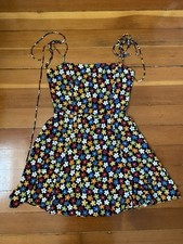 Reformation Presley Mini Dress In Danica Floral Print Size 2