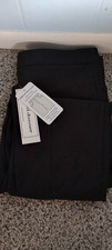 Alfred Dunner Black Elastic waist Pull On Pants Size 8