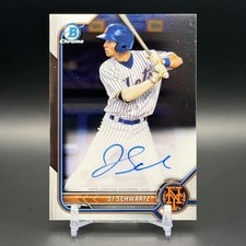 JT Schwartz 2022 Bowman Chrome Prospect Autographs #CPA-JS