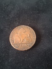 Belgique 10 Centimes 1832- Léopold I Roi des Belges - cuivre