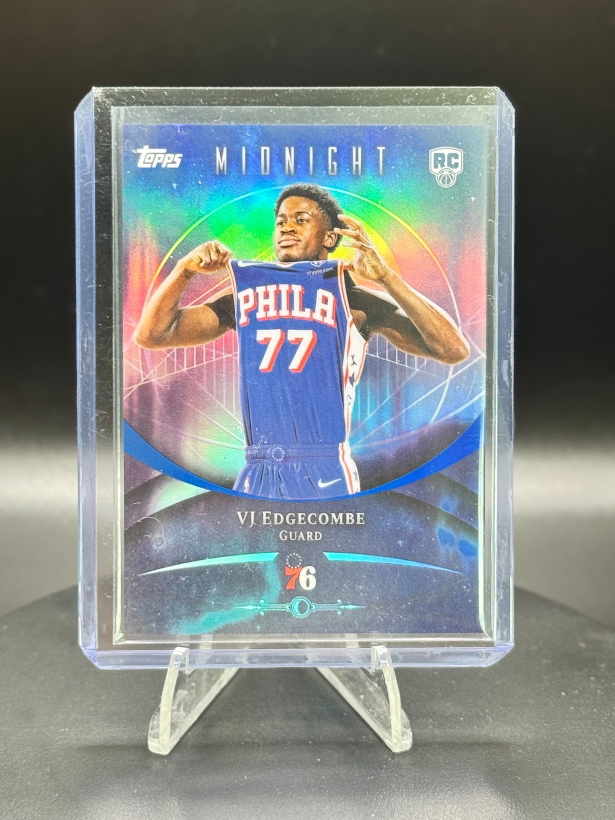 2025 Topps Midnight VJ Edgecombe RC #63
