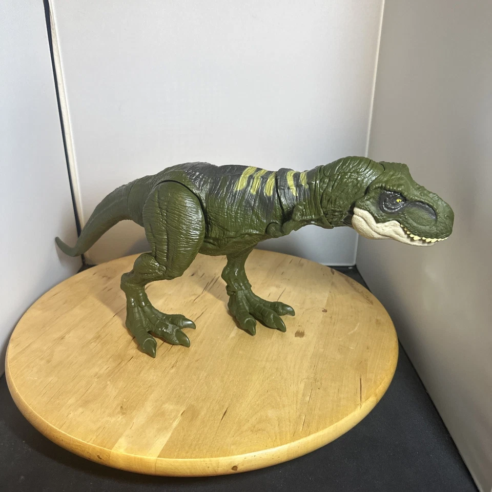 Jurassic Legacy 2022 GREEN TYRANNOSAURUS REX Loose Park Lost World T-Rex Ambush - Image 3 of 4