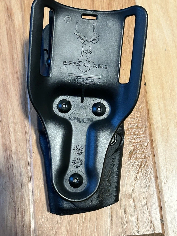 Safariland Holster ALS 6390 RH Glock 19/23 Mid-Ride Duty Level 1 - Image 4 of 4