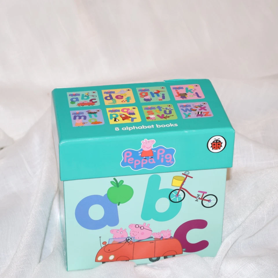 Peppa Pig Alphabet Board Books, Boxed Set Of X8 Books - Image 2 of 4