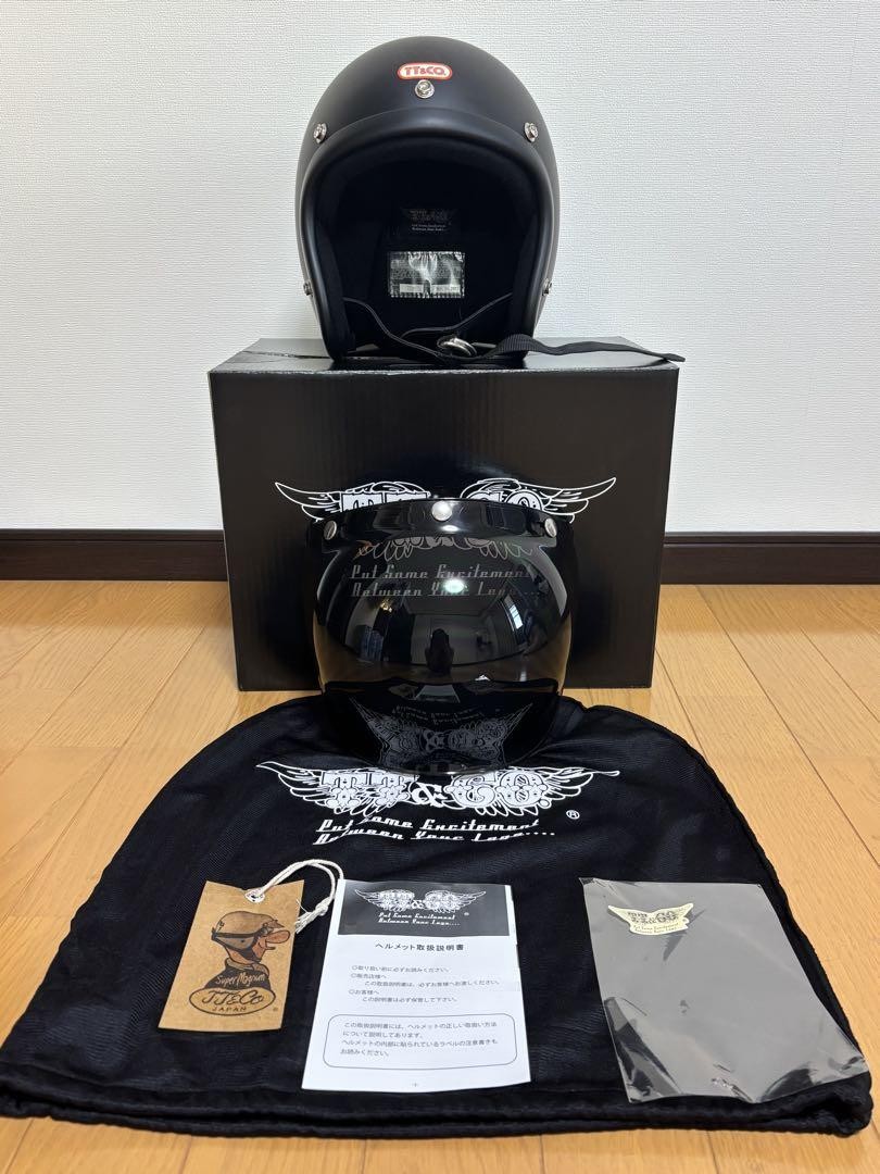 TT&CO(ティティアンドカンパニー)マットブラックと クリアシールド4点セット 専用シールド - TT&CO. ブログ｜ヘルメット専門店TT＆CO.公式