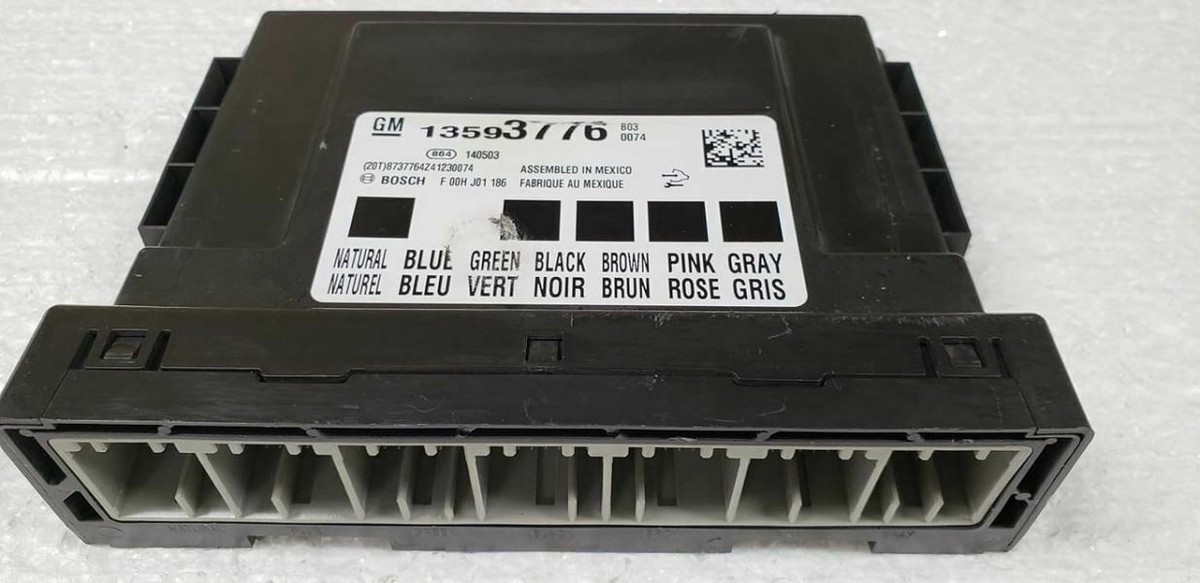 2014-2016 SRX BCM 13590851 | Programmed Body Control Module | Plug