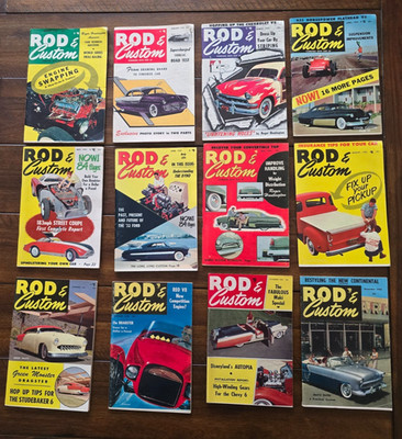 Vintage Rod & Custom Magazine 1955 Complete Bagged and Boarded