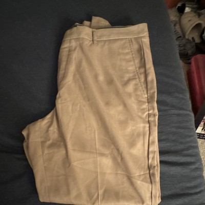 Old Navy Built-In Flex Athletic Beige Chino Pants 38W Straight Leg Twill