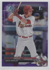 2017 Bowman Draft Chrome Purple Refractor 154/250 Zach Kirtley #BDC-20 0x1