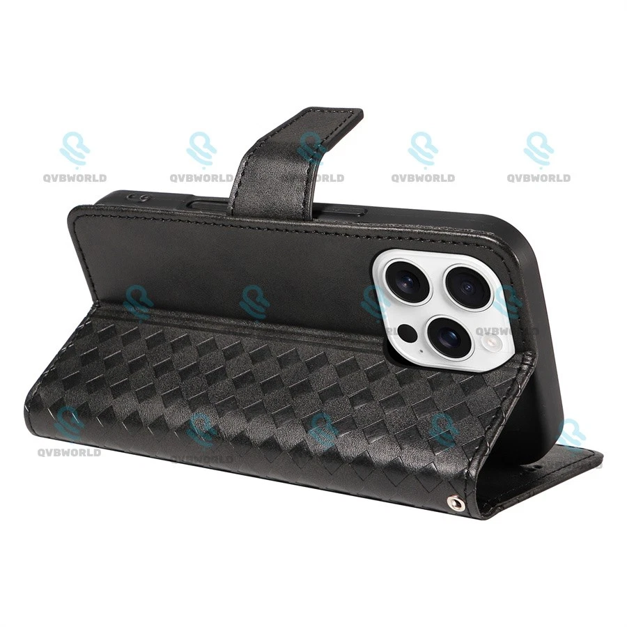 Case for iPhone 16E 14 15 13 12 16 17 Luxury PU Leather Wallet Case Phone Cover - Image 4 of 4