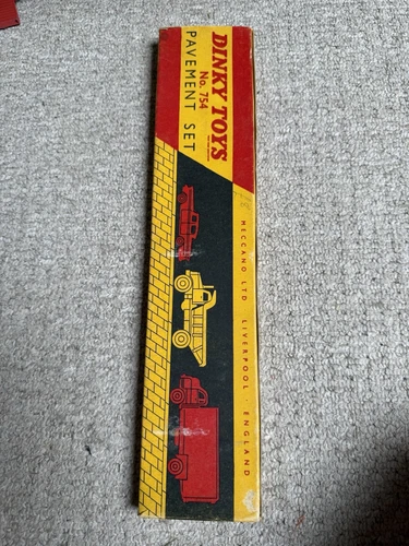 Vintage Dinky Toys Boxed Paving Complete Unused Set NICE MODEL