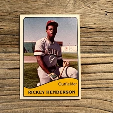 1979 TCMA Rickey Henderson #9 Minor League Pre-Rookie, Ogden A’s, High-Grade